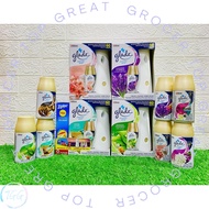 GLADE AUTOMATIC SPRAY SET 252ml [1 SPRAY REFILL, 2 AA BATTERY, 1 AUTOMATIC SPRAY]