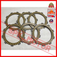 Kawasaki KRR / ZX 150 ZX150 Ninja RR Disc Disk Clutch Plate Friction 6PCS Motorsikal Motorcycle Part