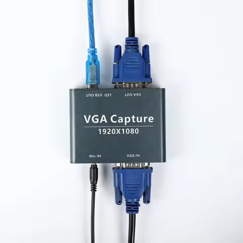 Device Driver Free VGA digital converter VGA to USB adapter video capture card 3.0 USB 2.0 VGA -comp