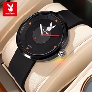 PLAYBOY Jam Tangan Perempuan Original Waterproof Quartz Silicone Luminous Fashion Casual Y2K Watch W