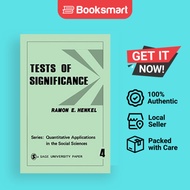 Tests Of Significance 4 - Paperback - English - 9780803906525