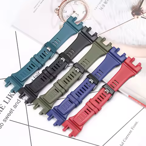 Resin Strap Suitable For Casio GBA-900 Series Men's Sports Waterproof Watchband Rubber Bracelet Watc