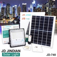 JD 40W ( รุ่นใหม่ล่าสุด) รุ่น JD-740 สปอร์ตไลท์ พลังงานแสงอาทิตย์ พร้อมรีโมทควบคุมระยะไกล ระบบกันน้ำได้อย่างดีเยี่ยม JD Solar Flood Light แผงโซล่าเซล