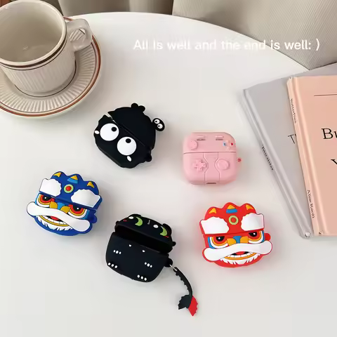 For Xiaomi Redmi Buds 6 Lite Earphone Case Cartoon Cute Monster Silicone Bluetooth Protective Earpho