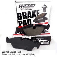 WORKS ENGINEERING PRO ULTRA STREET 5 Front Brake Pad for BMW 316 / 318 / 318i / 320 / 320i (E46) [DB
