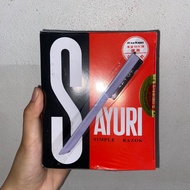 SAYURI White Handle Razor 50mm (Box)