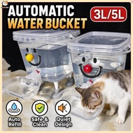 Pet Automatic Water Dispenser Removable Dog Cat Water Feeder 3L/5L Lagre Capacity Water Bucket