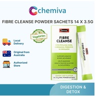 [Fast Shipping] Swisse Fibre Cleanse Powder Sticks 14 x 3.5g | Bowel | Healthy Blood Glucose & Chole