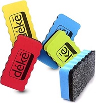 Deke 5 Pack Magnetic White Board Eraser. Rectangular Magnetic Dry erasers Bulk for White Boards. Era