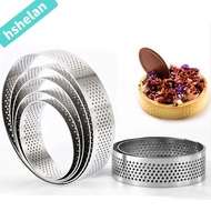 HSHELANXB Tartlet Molds Perforated DIY Stainless Steel Circle Mould