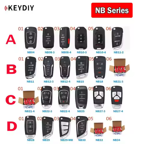 KEYDIY NB Series Car Remote Key NB11 NB12 NB15 NB18 NB21 NB22 NB25 N28 N29 NB30 Car Key fo