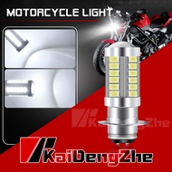 White Motorcycle Bulb 1Pc 33SMD H2/P15D/T19 LED Headlight Bulb