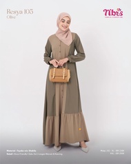 GAMIS NIBRAS RESYA 105 || BAJU GAMIS NIBRAS TERBARU SERIES RESYA 105 TAMPILAN MODIS DENGAN HARGA EKO