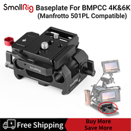 SmallRig Baseplate สำหรับแบล็คเมจิกดีไซน์กระเป๋ากล้องภาพยนตร์4K & 6K (Manfrotto 501PL Compatible) DB