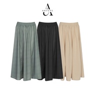 ANVERS | Women Long High Waist Korean Style Wide Skirt SK0005