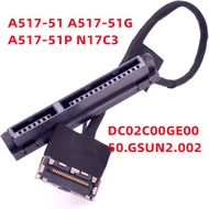 HDD Cable For Acer A517-51G A517-51P 55G9 N17C3 CC37 DC02C00GE00 SATA Hard Drive Cable HDD Connector