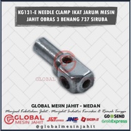MESIN KG131-E NEEDLE CLAMP 3-THREAD SEWING MACHINE 737 SIRUBA