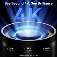 TOMLOV TM4K Max 4K Digital Microscope | 10.1" LCD, 2000x/52MP | Spin Arm for Soldering/PCB Repair | 