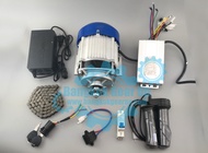 (สต๊อกในไทย) 48V 500W Electric Tricycle Ebike Conversion Kit Brushless Gear Motor Set ชุดติดตั้งจัก