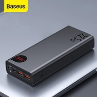 Baseus Power Bank 30000mAh with 20W PD Fast Charging Powerbank Portable External Battery Charger For