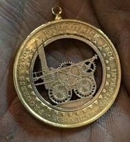 英國兩鎊硬幣鍊咀(蒸汽機車)