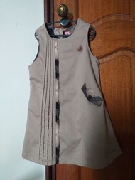 尺碼8（120）kaka polly 童裝 百貨 專櫃 品牌 質感 學院 氣質 貴族 名媛 背心裙 連身裙 洋裝