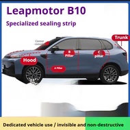 Leapmotor B10 Full Car Sealing Strips and Soundproof Strips, Specially for A-Pillar, B-Pillar, C-Pil