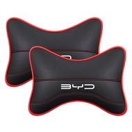 Breathable Leather Headrest Neck Pillow Car Head Neck Pillow For BYD Atto 3 Atto 3 EV Yuan Plus 2022