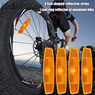 4pcs Bike Warning Spoke Reflector MTB Bicycle Wheel Rim Reflective Clip