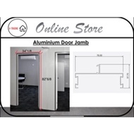 🔥Local Seller🔥Aluminium Door Jamb/Partition Door Frame/ Frame pintu partition