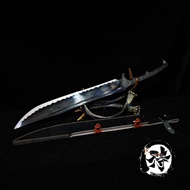 มีดเดินป่า​ Tactical Miller Dragon Slayer เวอร์ชันส่งออกทำมือ​ วัสดุใบมีด: เหล็ก 1060 ตีขึ้นรูปด้วยม