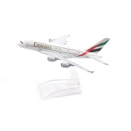 JASON TUTU United Arab Emirates Airline airbus A380 Airplane Model Aircraft Diecast Model Plane Meta