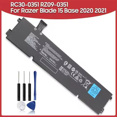Replacement Battery RZ09-0351 RC30-0351 For Razer Blade 15 Base 2020 2021 RZ09-0369X RZ09-03519E11 S