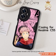 Realme C55hp Realme C55 ANIMEYUJI Motif 03 Latest Cool Cute Character Cute Anime Anime Character Sof