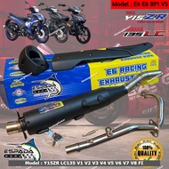 ESPADA EXHAUST STD OPEN Y15ZR LC135 28MM 30MM 32MM E4 E5 E6 BP1 V5 CUTTING STD OPEN EKZOS PIPE STD T