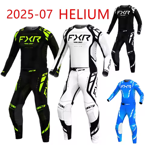 2026 Black Podium FXR Combos Motocross Gear Set Off Road Moto Jersey Set Dirt Bike Kit Motorcycle Su