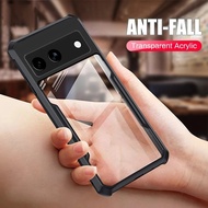 Transparent Acrylic Shockproof Casing For Google Pixel 7a 5G GWKK3,GHL1X,G0DZQ,G82U8 6.1" Soft Edge 