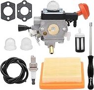 FS91R Carburetor with Air Filter Kits for Stihl FS91 FS91R FS111 FC91 FC96 FC111 KM91R KM111R HT102 