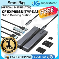 SmallRig 9-in-1 CF Express Type A / B Docking Station w/ SD microSD Card Slots & USB-C / USB-A Ports