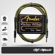 RC Music Vintage Voltage Fender 3 Meters Jack Cable Premium Instrument Cable Music Accessories