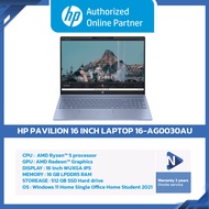 HP Pavilion 16 inch Laptop 16-ag0030AU Blue