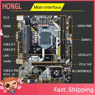 honglai8 H310A4 V2.1 Gaming Motherboard 2666MHz Frequency LGA1151(Intel 6/7/8/9th Gen) Compatible wi