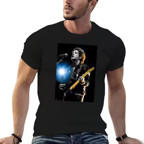 Soda Stereo Gustavo Cerati T-Shirt Casual Minimalist Short Sleeve Top
