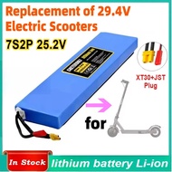 7S2P 4000mAh 18650 Li-ion Rechargeable Battery Pack 25.2V Suitable for Battery Replacement of 29.4V 