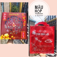 Tan Loi Moon Cake Box With 4-Wheeled, 2-Bakery Handbag