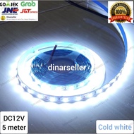 SMD 5630 COLD WHITE 60LED LED STRIP 5 METER LENGTH DC12V