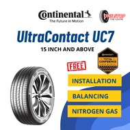 Continental UltraContact UC7 UC6 Tyre HRV Camry Innova Estima Tayar 215/45R17 215/55R17 225/45R18 23