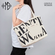Gentle Woman Plain Wall Tote Bag Gentlewoman 100% Authentic