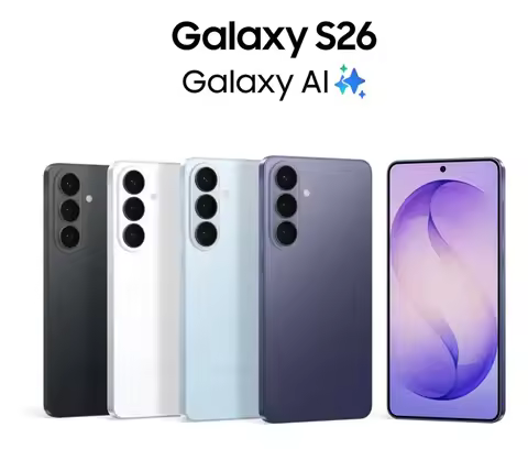 Samsung Galaxy S26 5G 256GB 12GB RAM Galaxy AI Triple Camera 50 + 12 + 10 White Violet Blue 6.3 Scre
