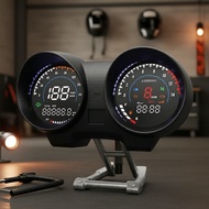 Multifunction Digital Dashboard for Titan 150 Honda CG150 Fan150: Tach, Speed, Fuel, Volt